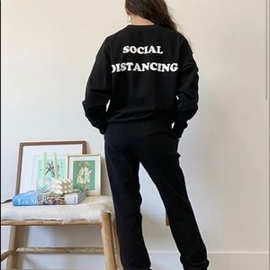 Social Distance pullover